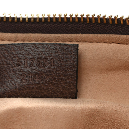Gucci GG Supreme Monogram Large Ophidia Pouch Clutch Brown 7 of 7