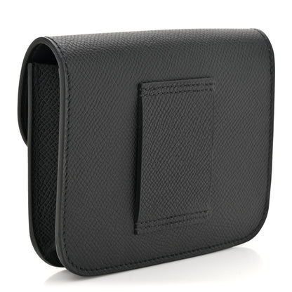Hermes Epsom Constance Slim Wallet Black 4 of 9