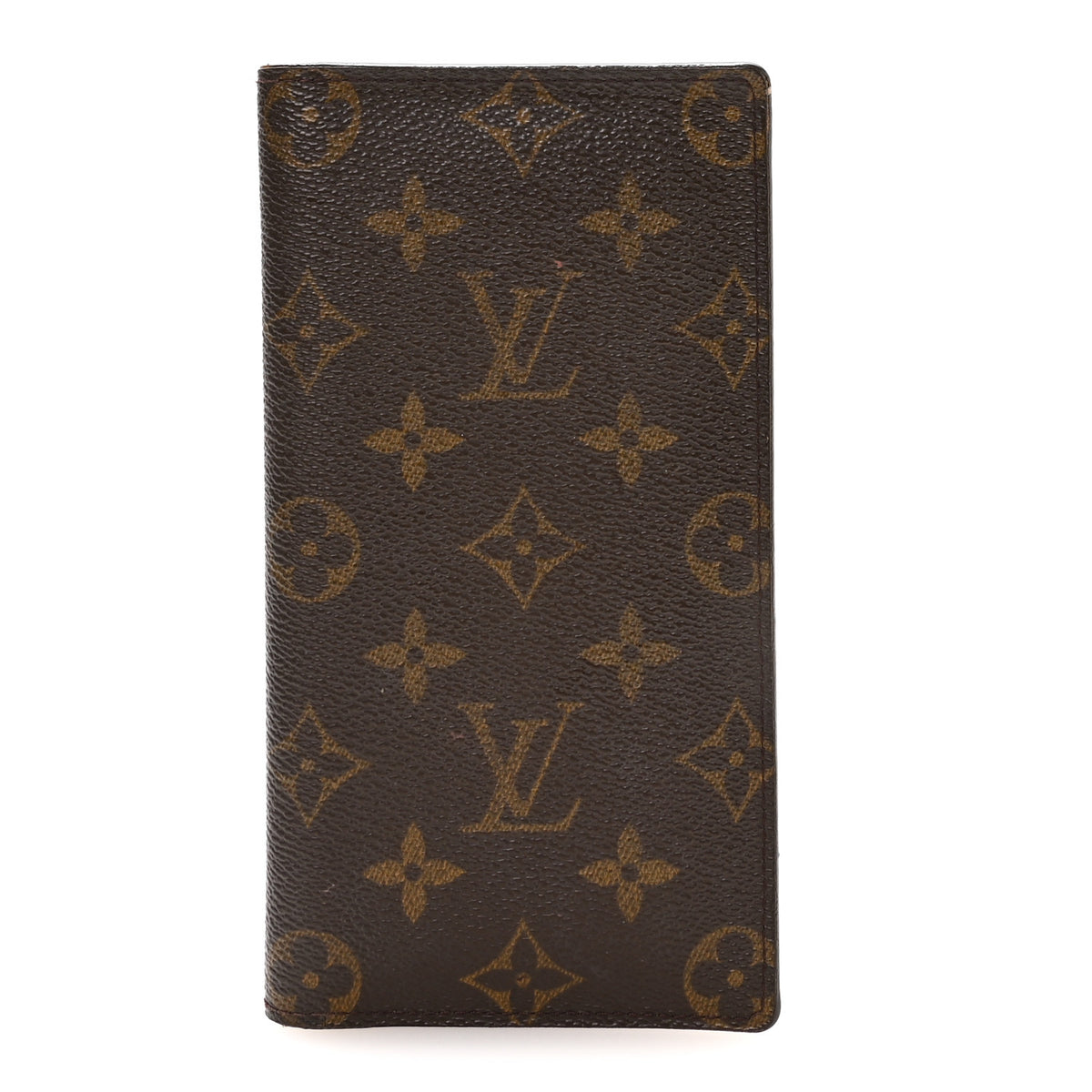 Louis Vuitton Monogram Porte Valeurs Checkbook Wallet 1 of 8