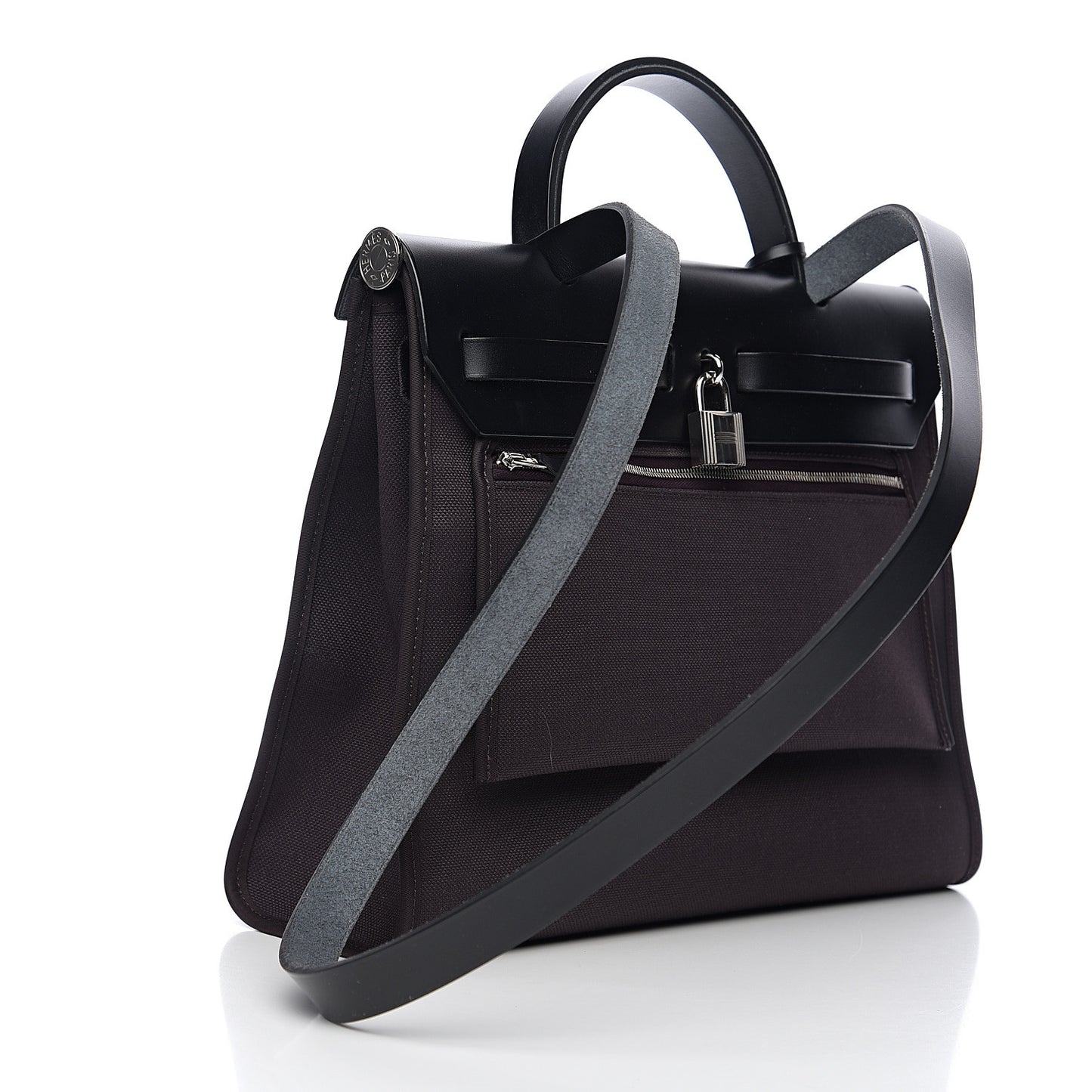 Military Toile Vache Hunter Herbag Zip PM 31 Prune Black