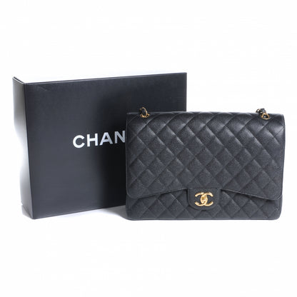 Chanel Caviar Quilted Maxi Double Flap Black 10 of 10
