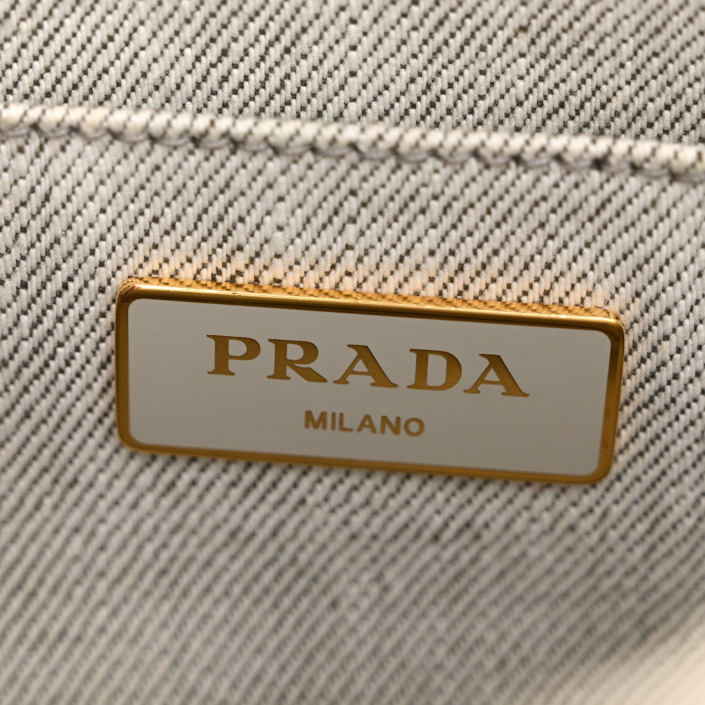 Canapa Small Logo Tote White