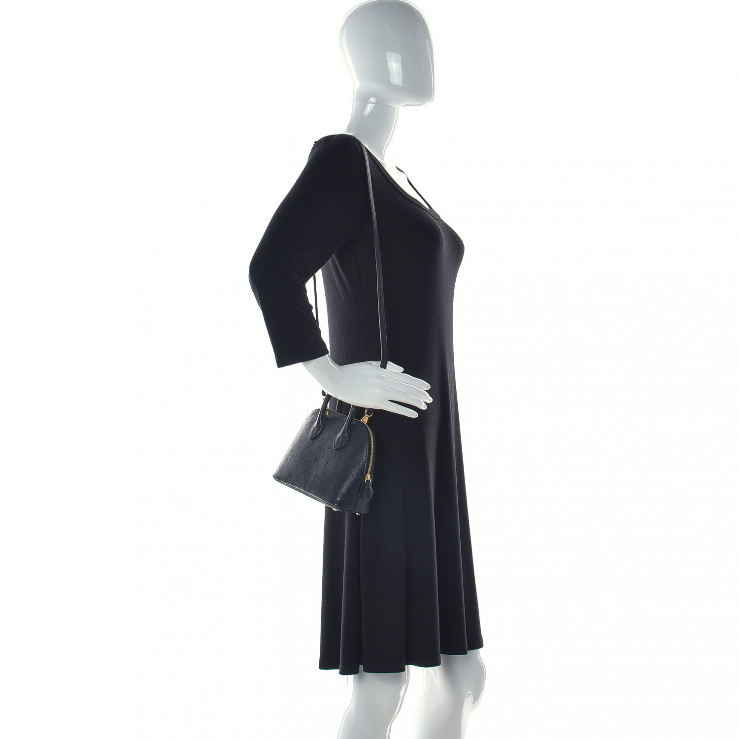 Hermes Ostrich Bolide Mini 1923 Black 3 of 10