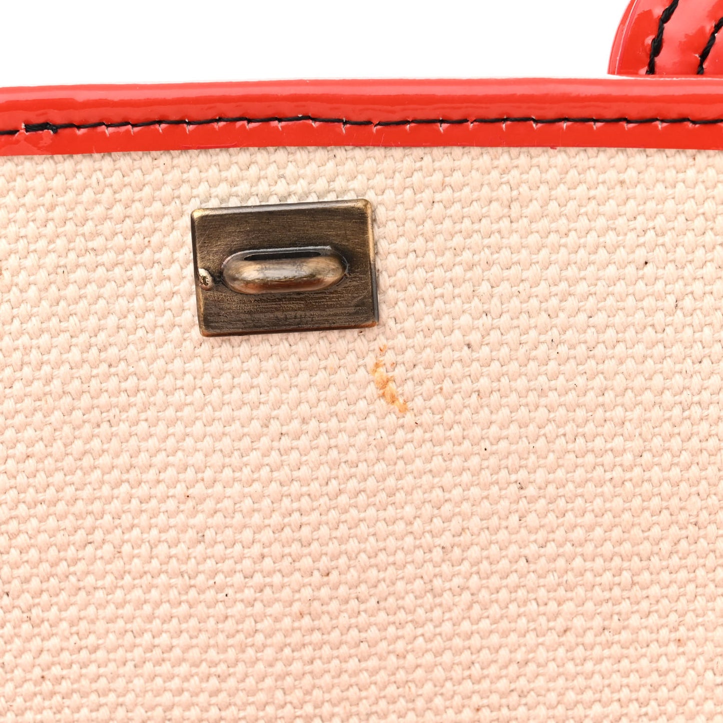 Canvas Patent B Bag Corda Red