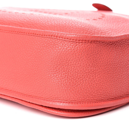 Hermes Taurillon Clemence Evelyne III GM Bougainvillea 6 of 12