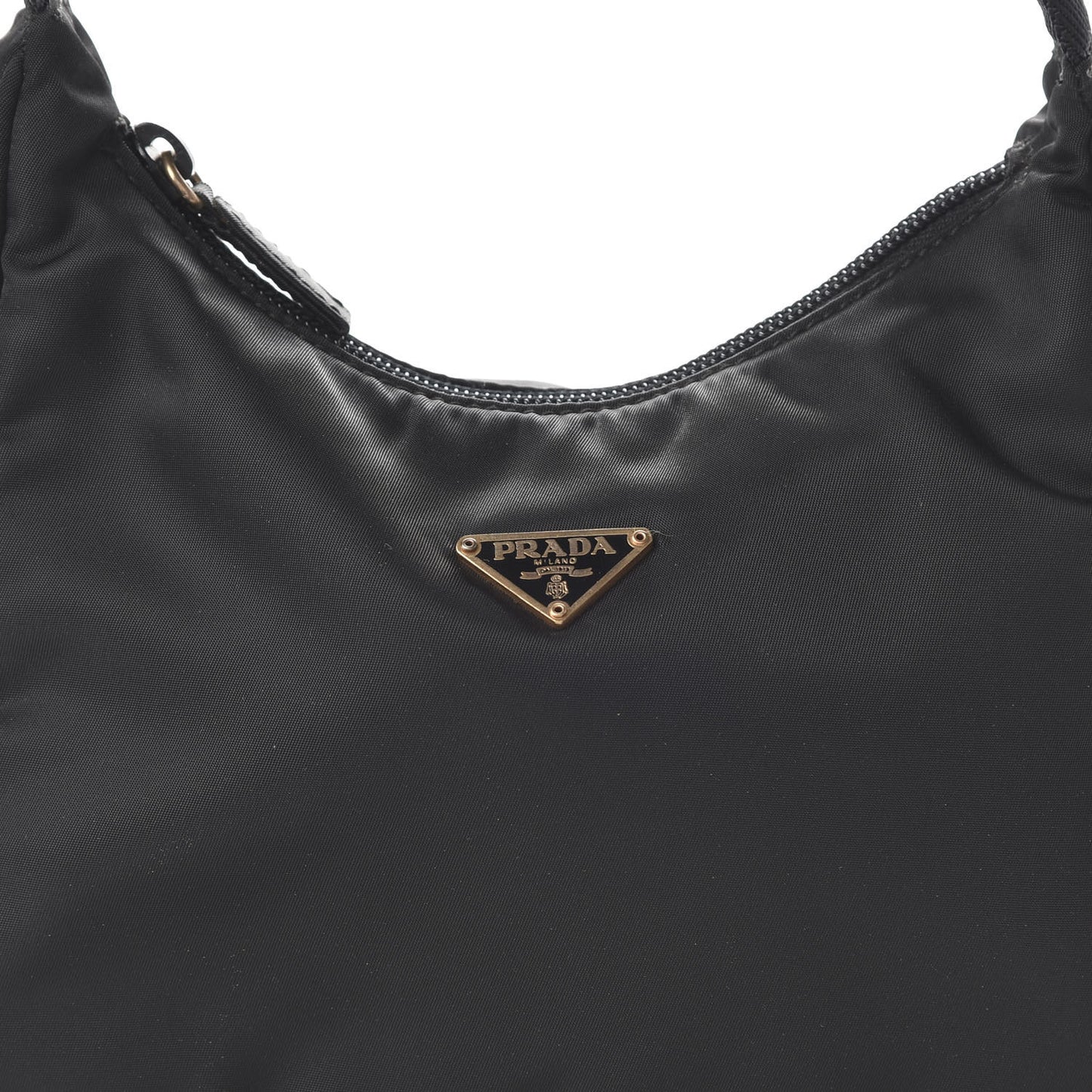 Tessuto Nylon Sport Shoulder Bag Black