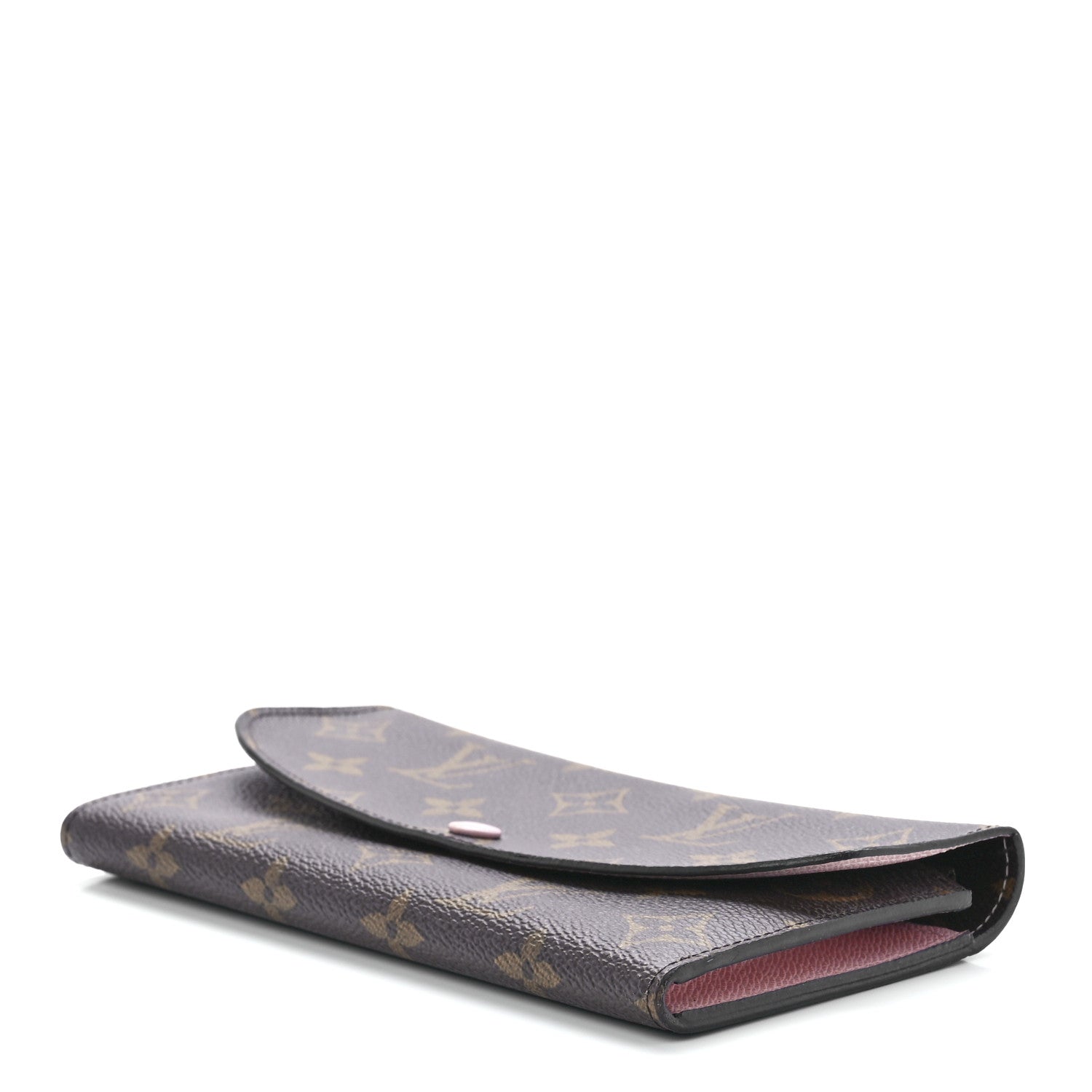 Louis Vuitton Monogram Emilie Wallet Rose Ballerine 9 of 11