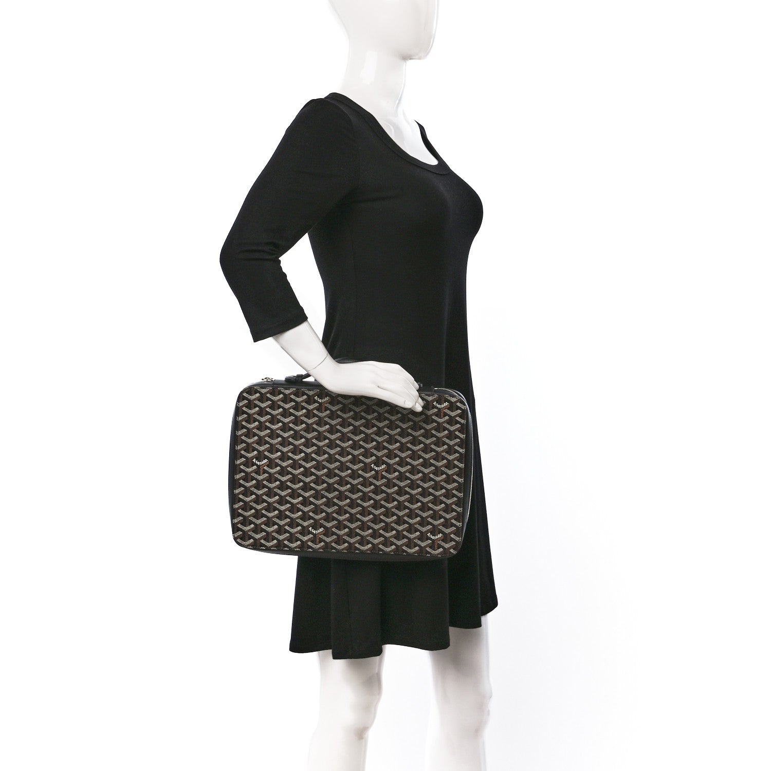 Goyard Goyardine Universal Companion Portfolio Black 3 of 9