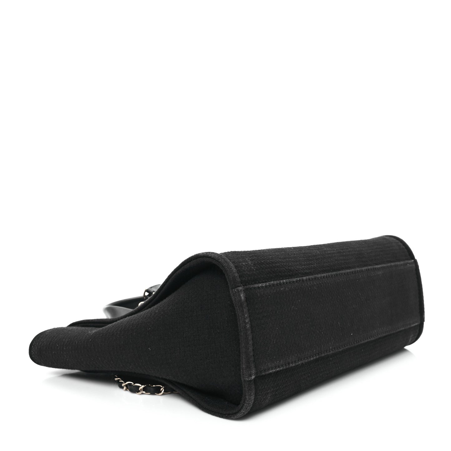 Mixed Fibers Small Deauville Tote Black