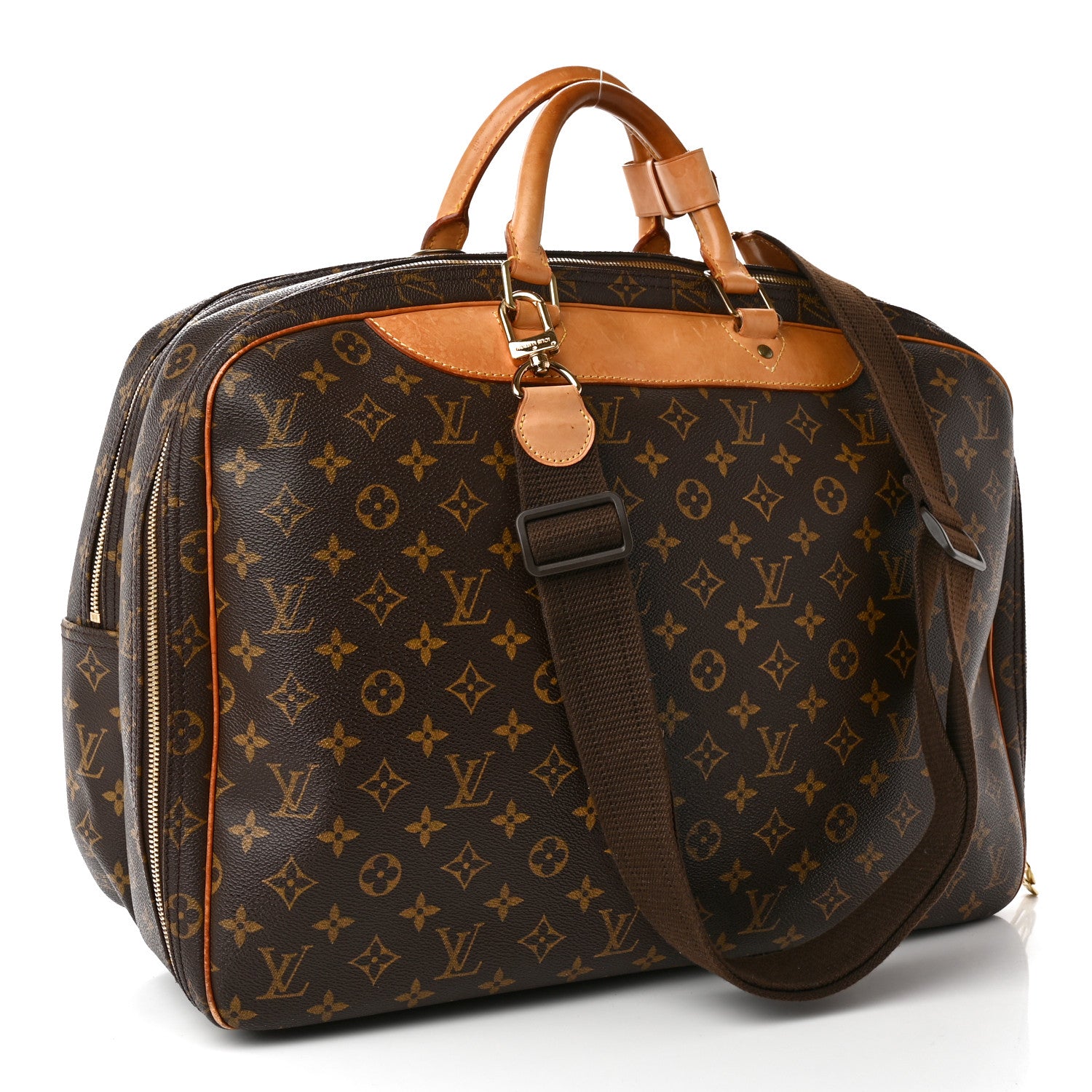 Louis Vuitton Monogram Alize 24 Heures Luggage 2 of 15