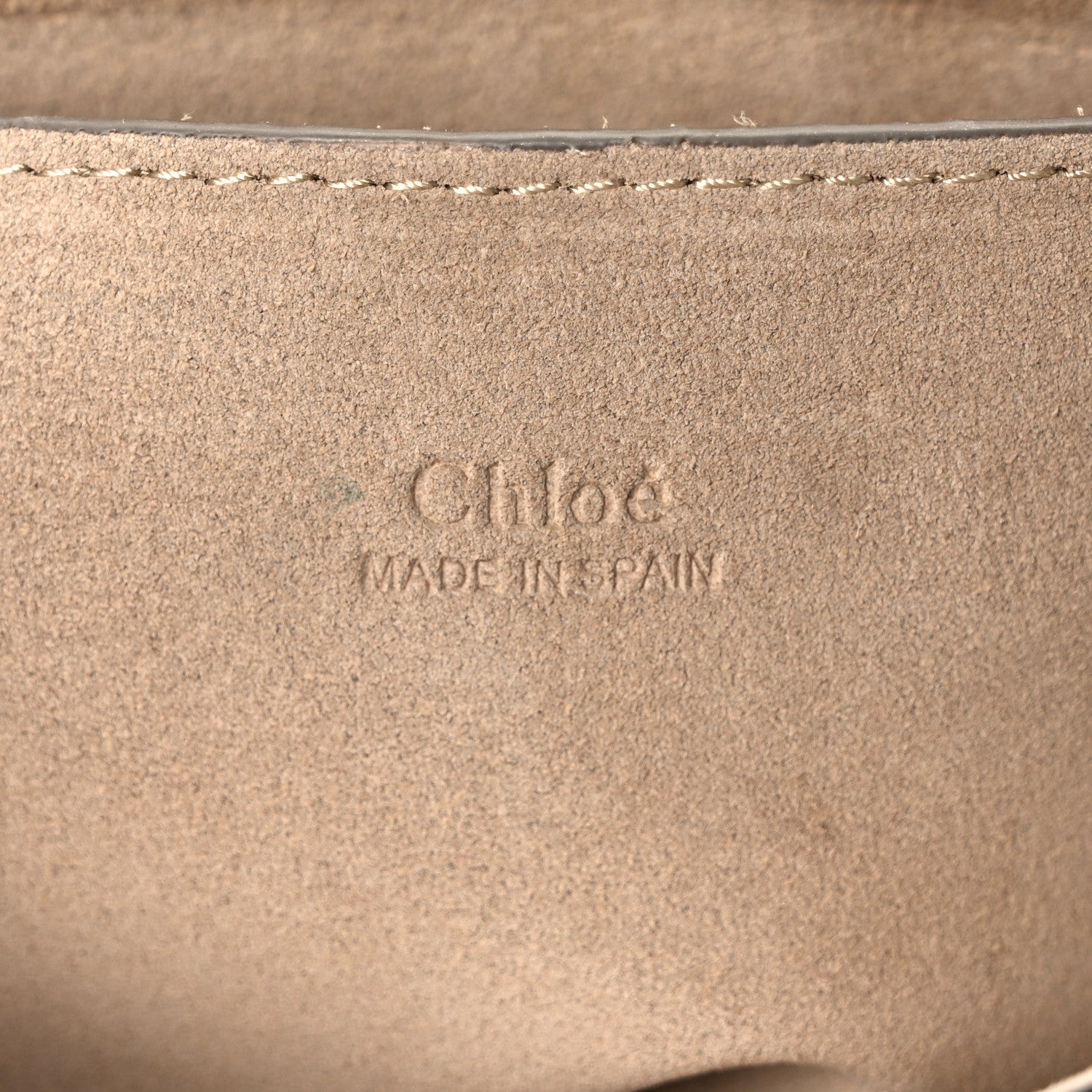Chloe Suede Calfskin Small Faye Shoulder Bag Black 6 of 9