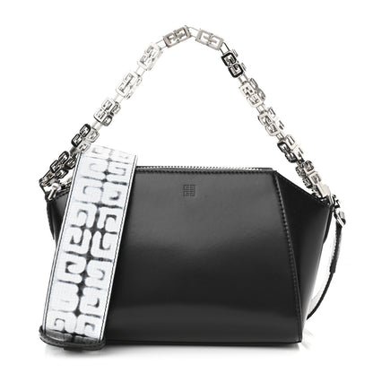 Givenchy X CHITO Box Calfskin 4G Printed XS Graffiti Antigona Black White 1 of 9
