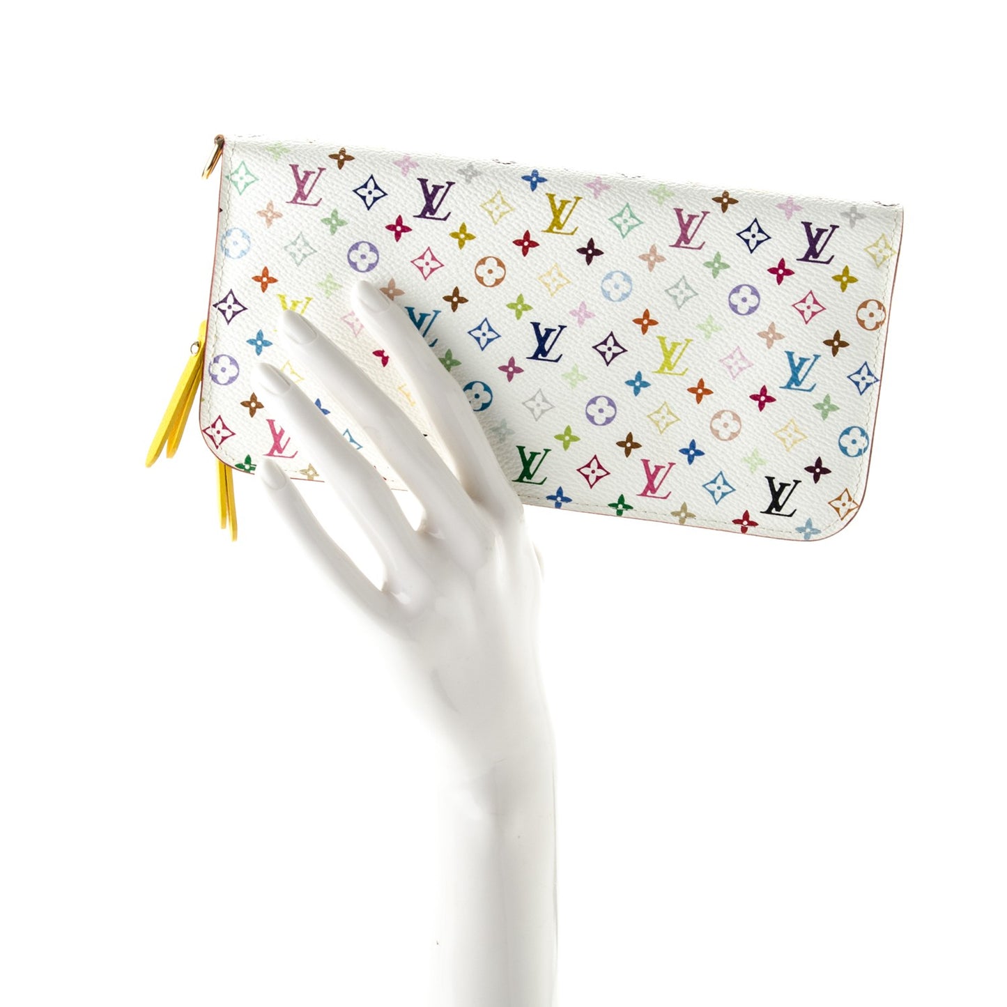 Monogram Multicolor Insolite Wallet White Citron
