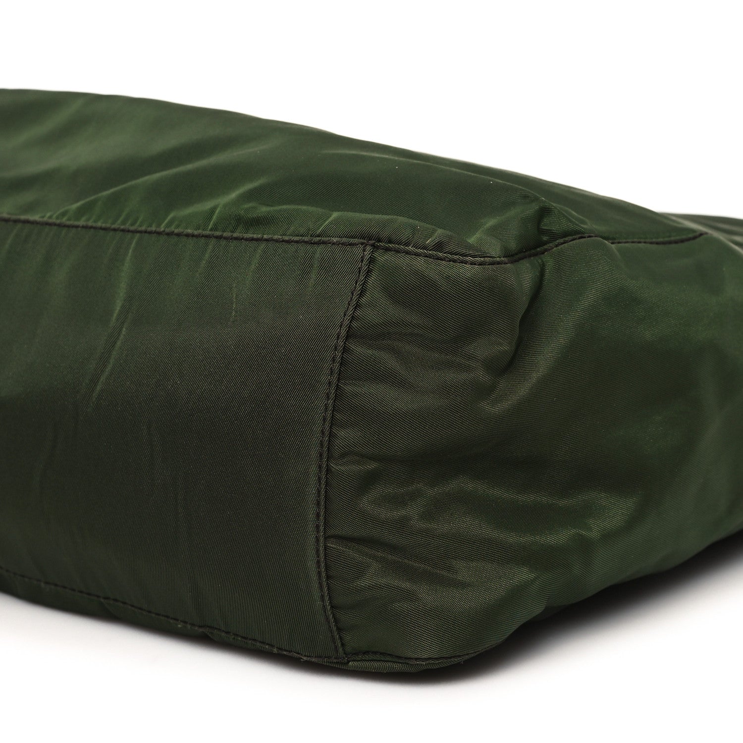 Prada Tessuto Nylon Shopping Tote Green 9 of 11