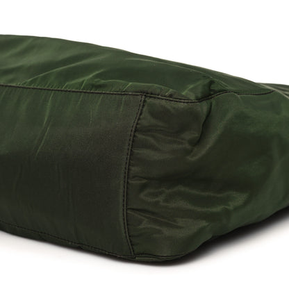 Prada Tessuto Nylon Shopping Tote Green 9 of 11