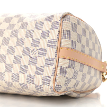 Louis Vuitton Damier Azur Speedy Bandouliere 25 9 of 9