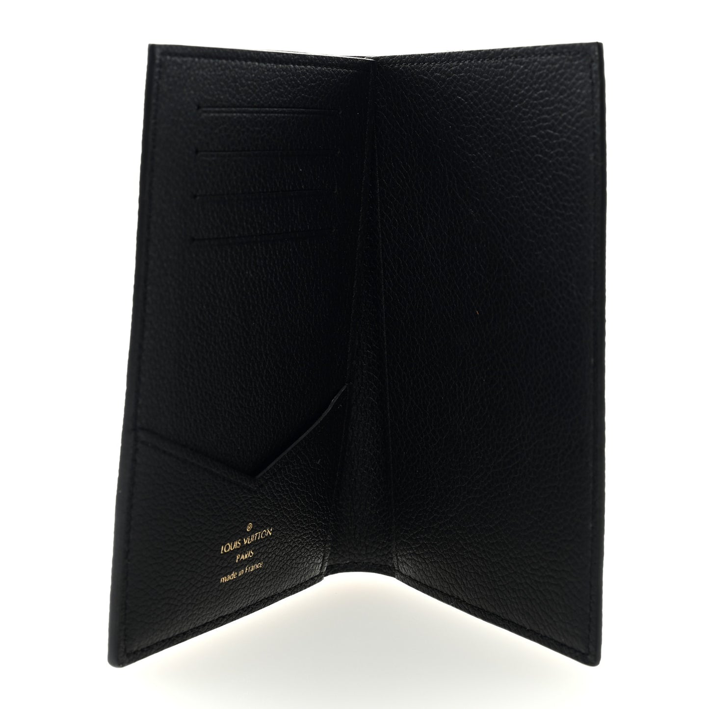 Empreinte Monogram Passport Cover Black