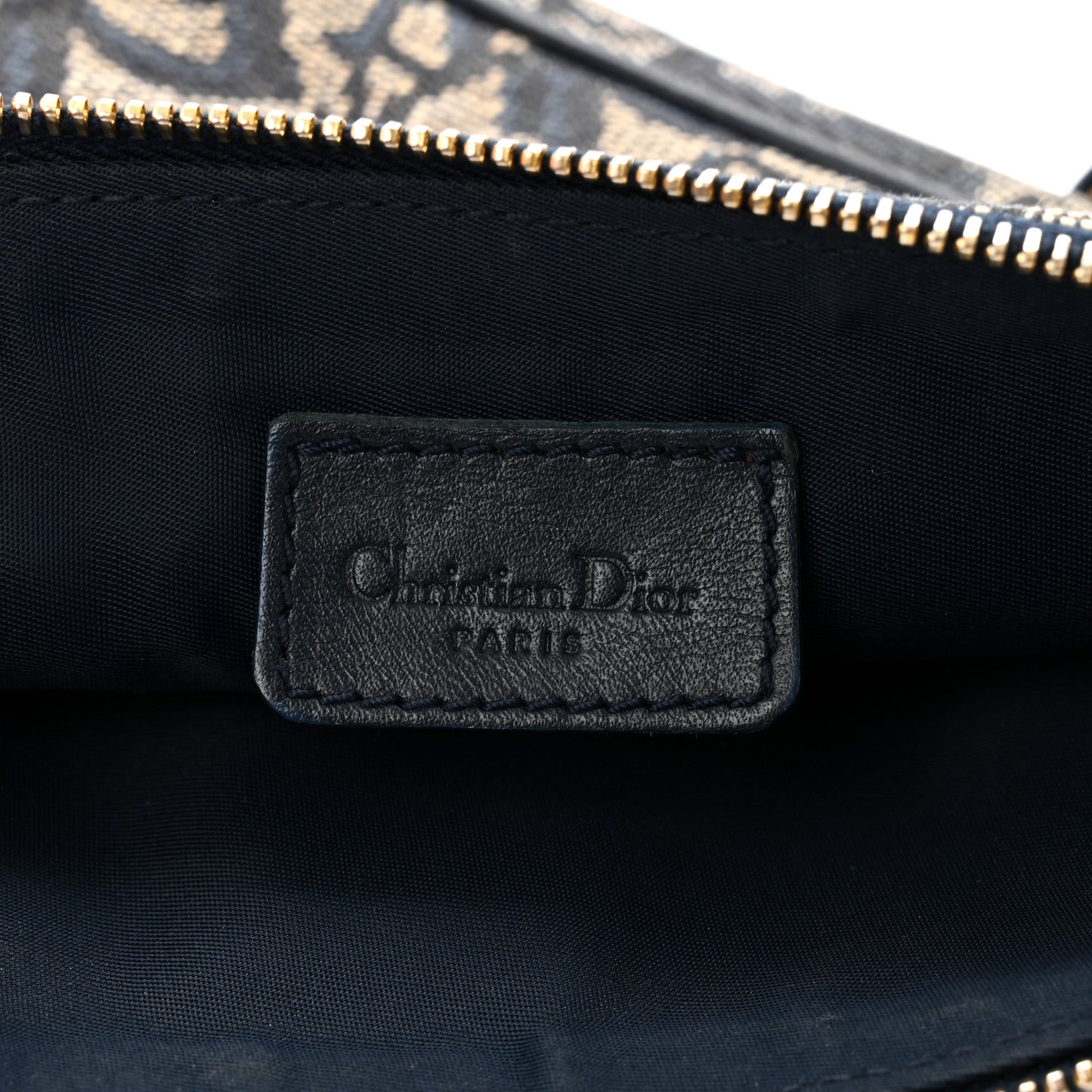 Monogram Mini Saddle Pochette Navy