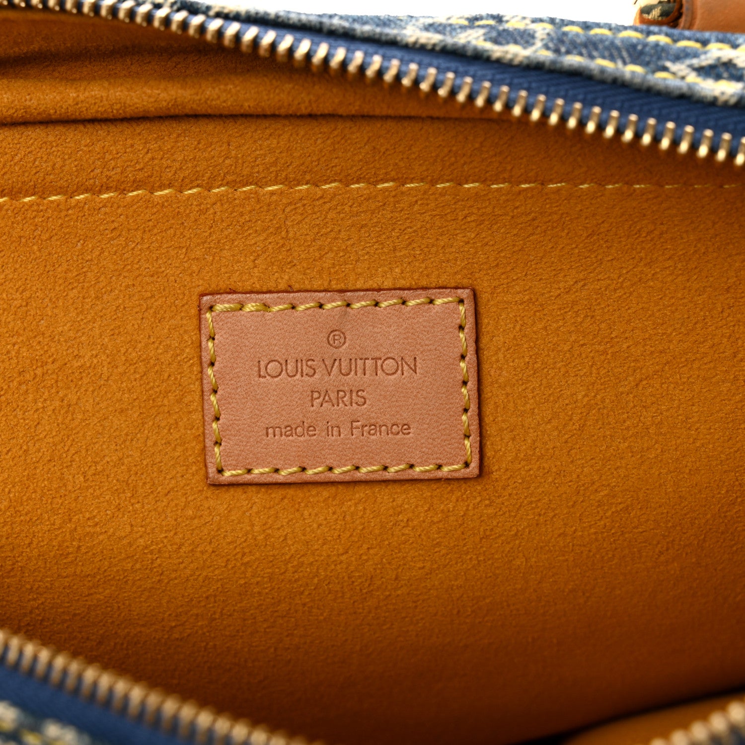 Louis Vuitton Monogram Denim Neo Speedy Blue 6 of 10