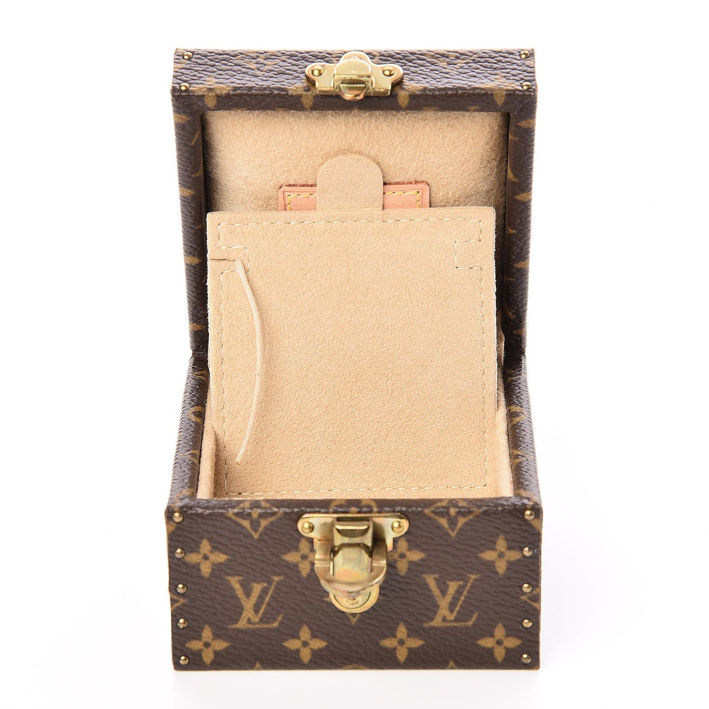 Monogram Ring Box Mini Trunk Case