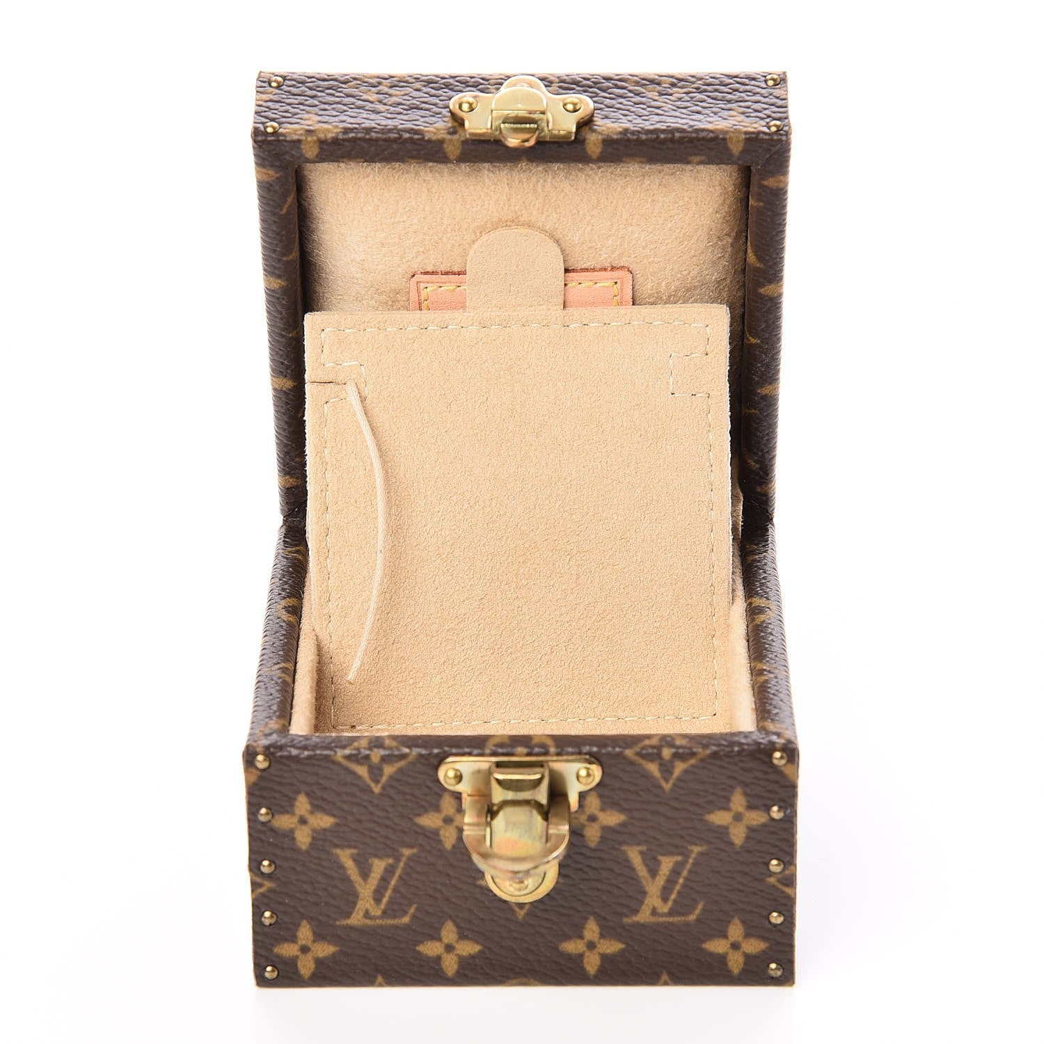 Louis Vuitton Monogram Ring Box Mini Trunk Case 6 of 8