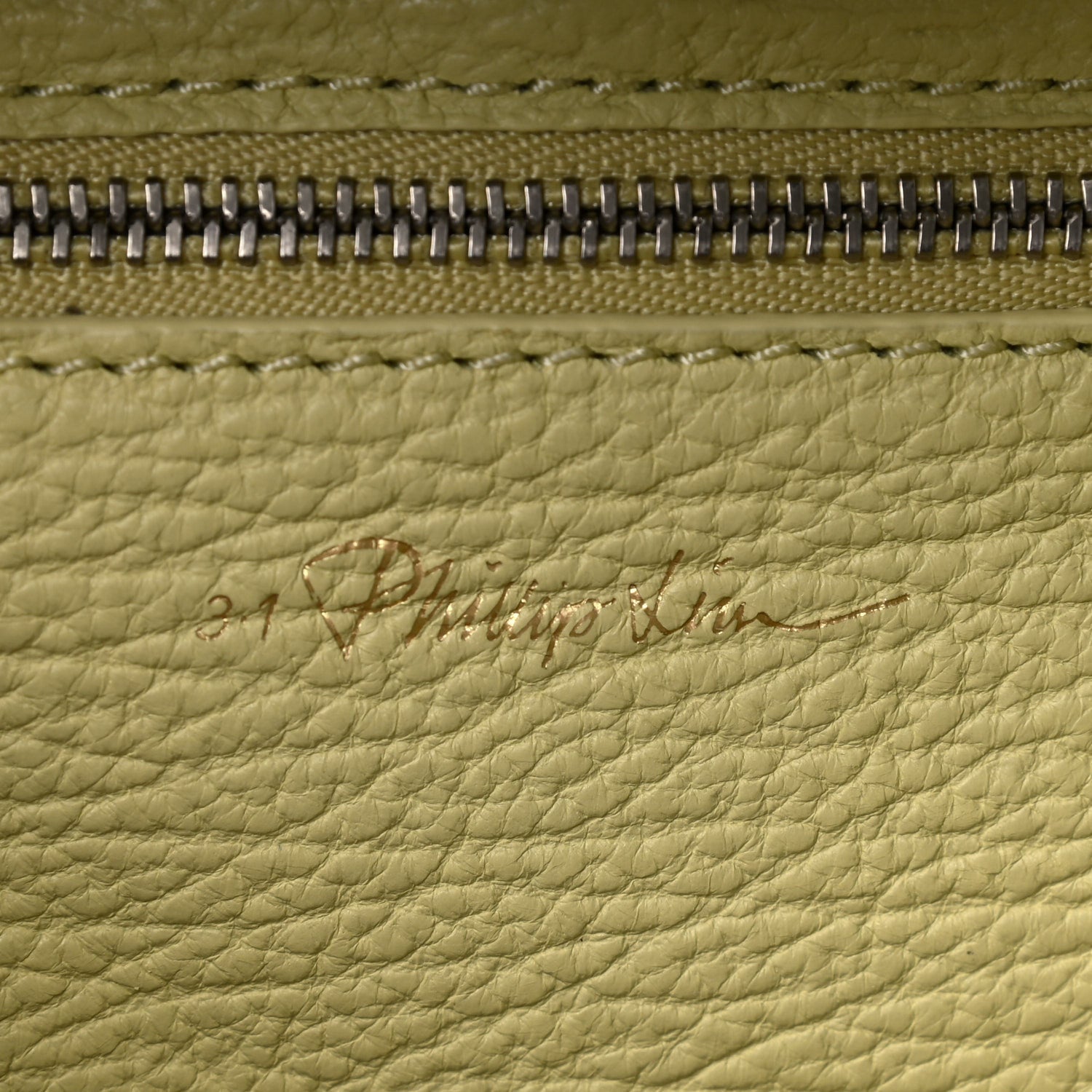 3.1 Phillip Lim Textured Calfskin Mini Pashli Satchel Citron 6 of 20