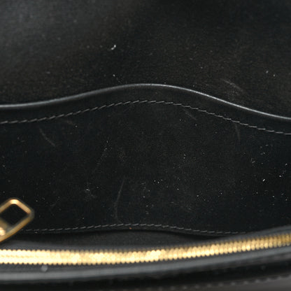 Louis Vuitton Patent Louise PM Chain Clutch Black 10 of 13