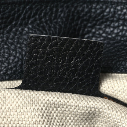 Gucci Pebbled Calfskin Large Soho Hobo Black 7 of 9