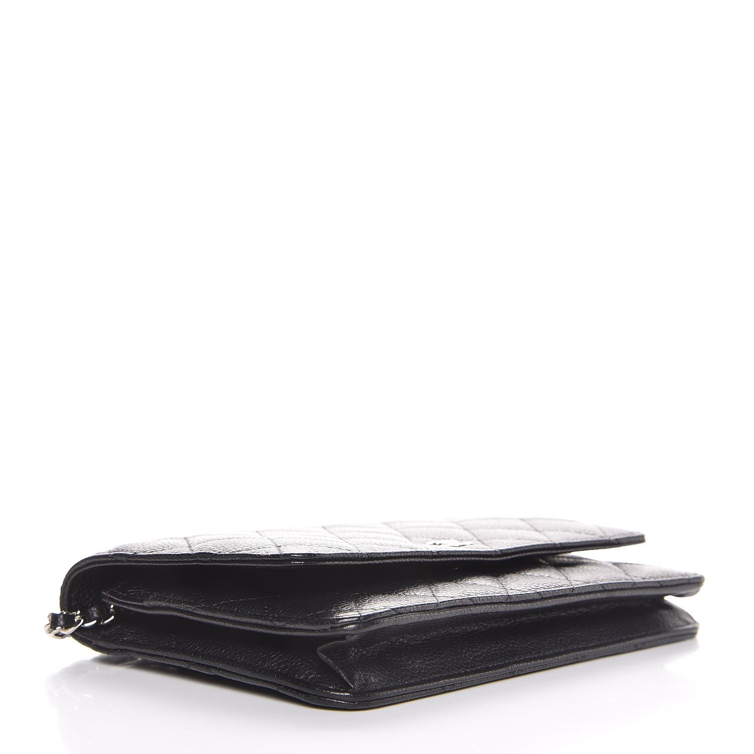 Chanel Caviar Quilted Wallet On Chain WOC Black 4 of 8