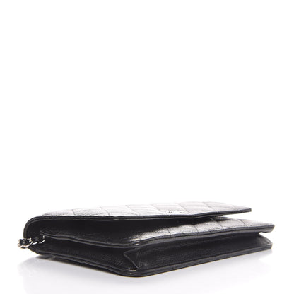 Chanel Caviar Quilted Wallet On Chain WOC Black 4 of 8