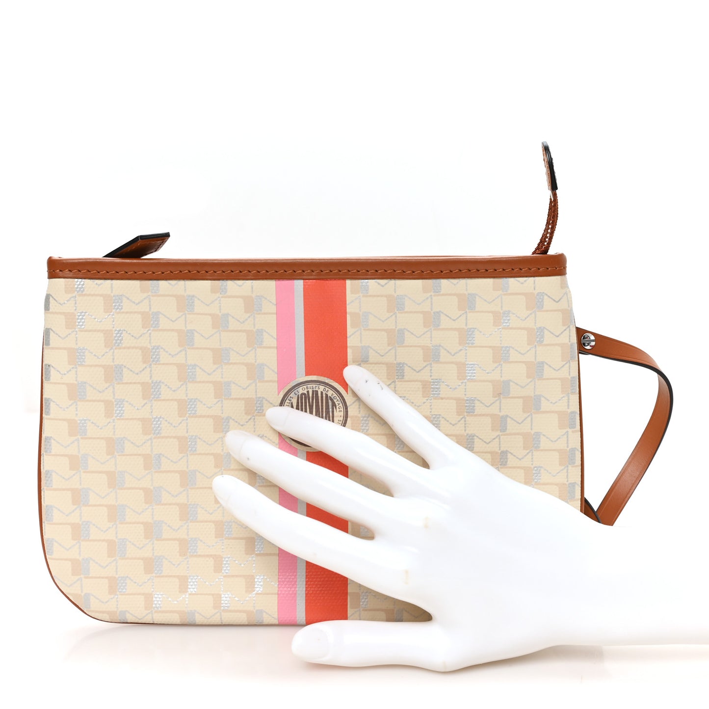 Toile 1920 Oh! Trousse Pouch Beige Multicolor