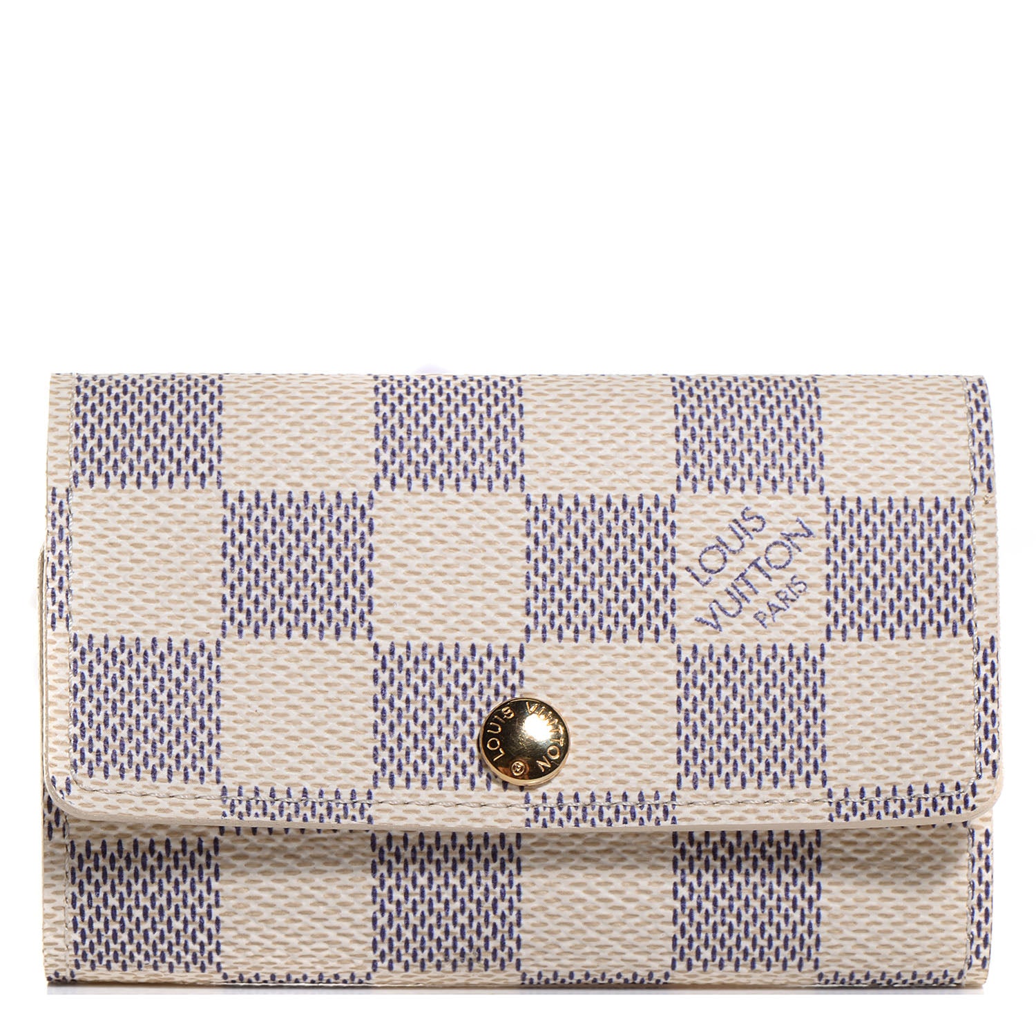 Louis Vuitton Damier Azur Multicles 6 Key Holder 1 of 8