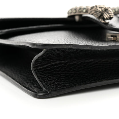 Gucci Calfskin Mini Dionysus Shoulder Bag Black 9 of 12