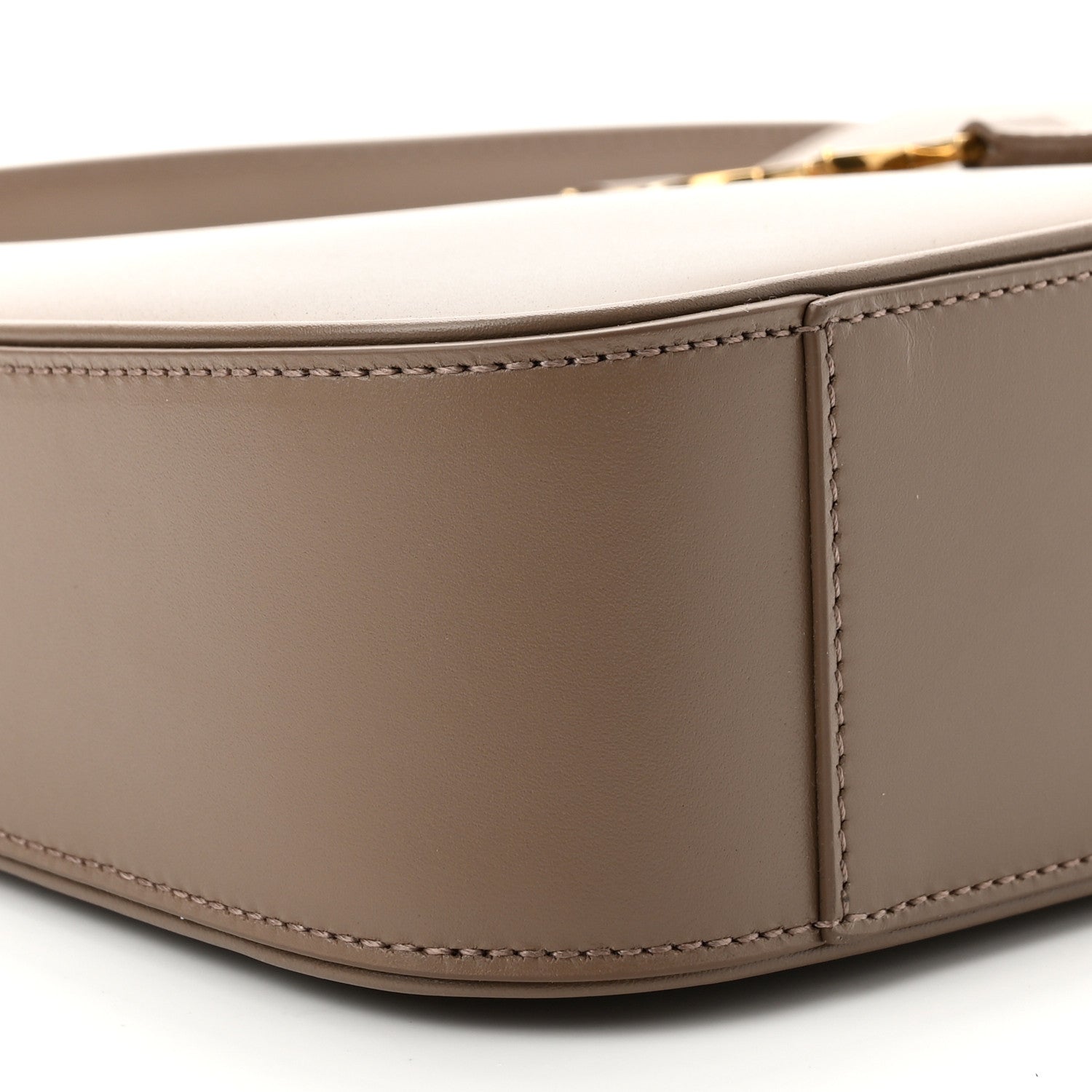 Saint Laurent Smooth Calfskin Le 5 A 7 Hobo Taupe 9 of 10