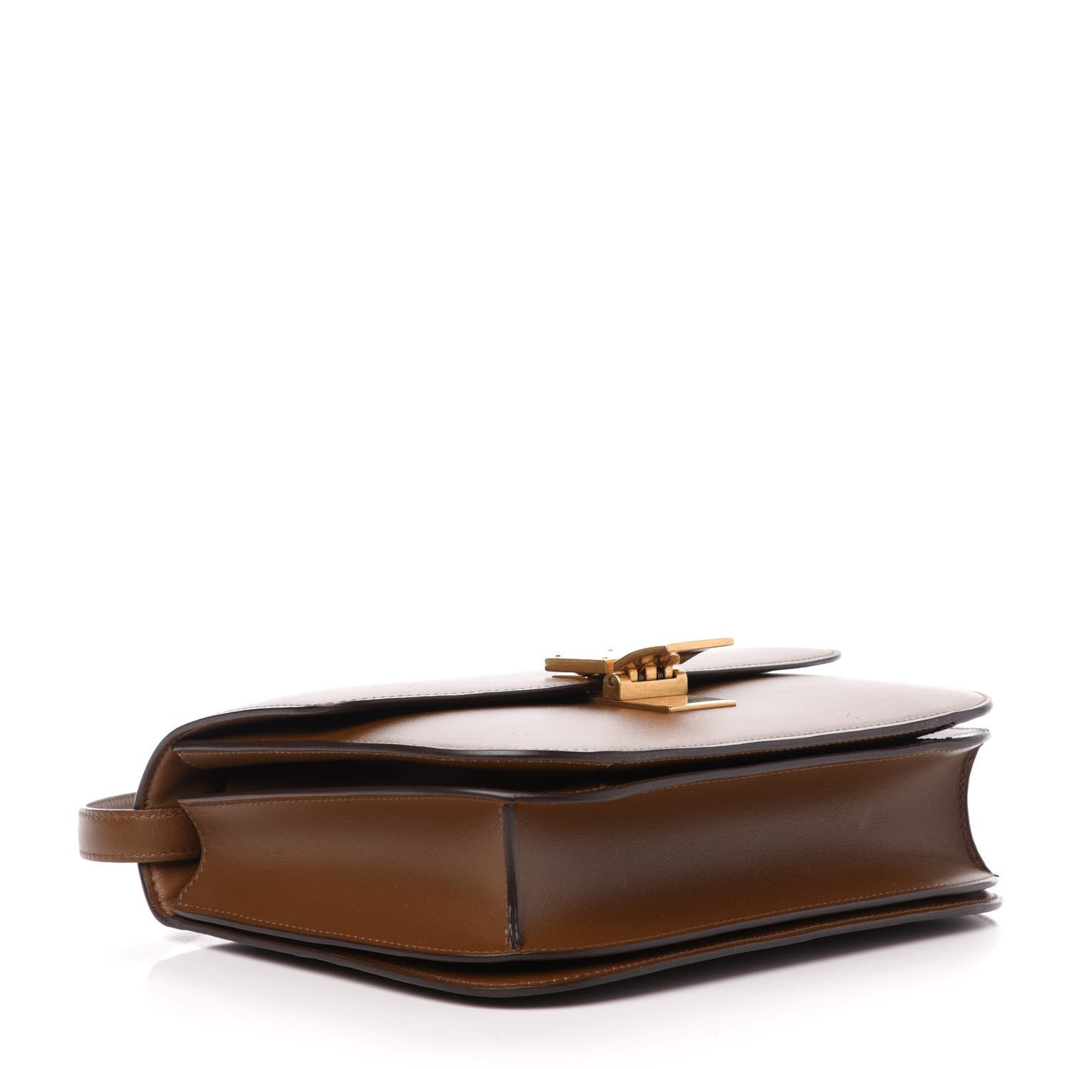 Celine Box Calfskin Medium Classic Box Flap Bag Camel 4 of 13