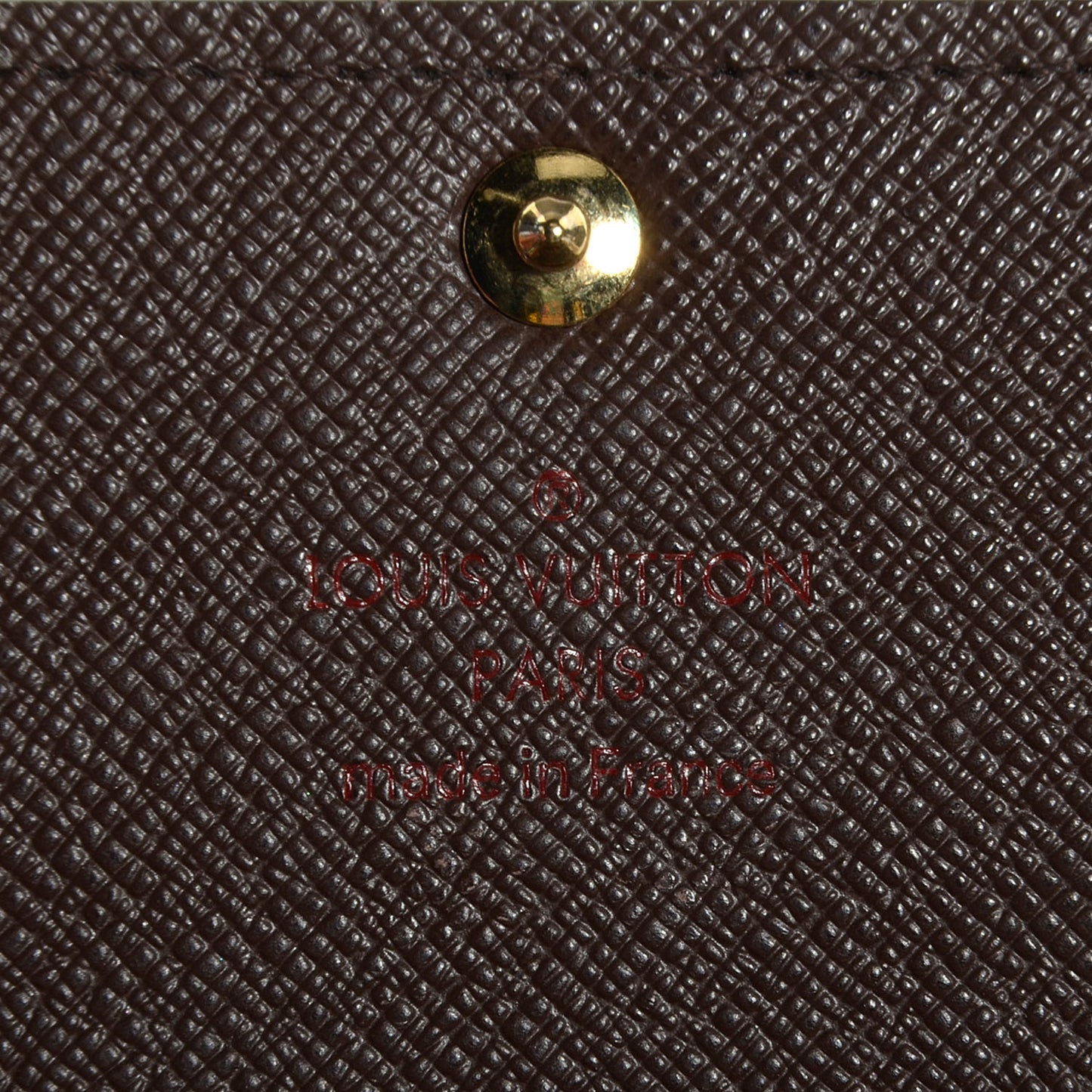 Damier Ebene Sarah Wallet