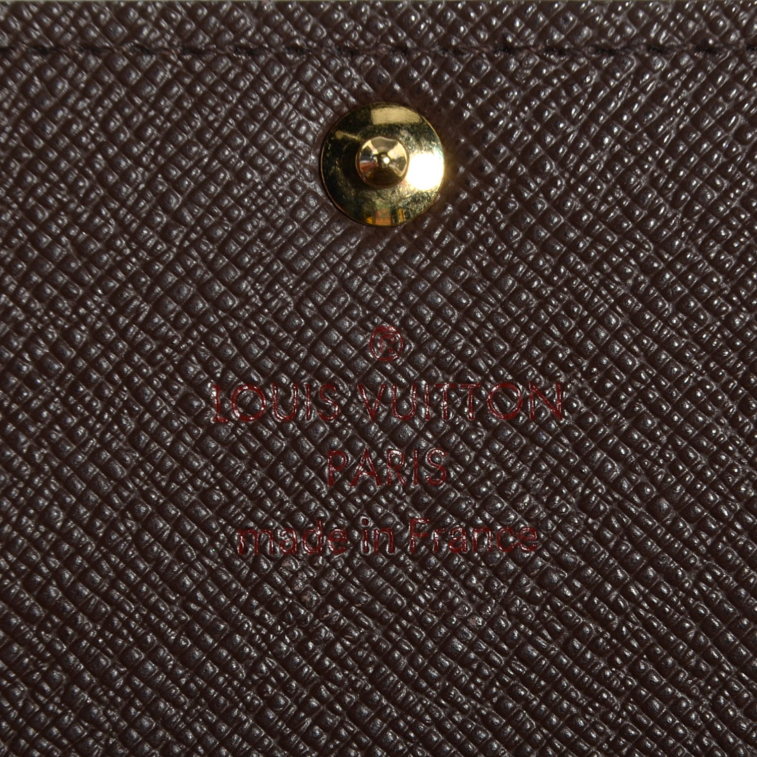 Louis Vuitton Damier Ebene Sarah Wallet 6 of 7