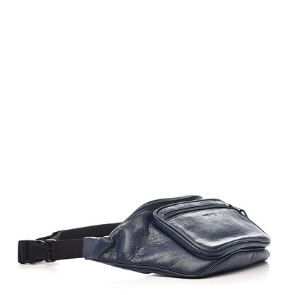 Balenciaga Agneau Arena Logo Explorer Belt Bag Bleu Roi 4 of 10