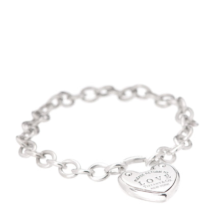 Tiffany Sterling Silver Return to Love Lock Bracelet 1 of 6