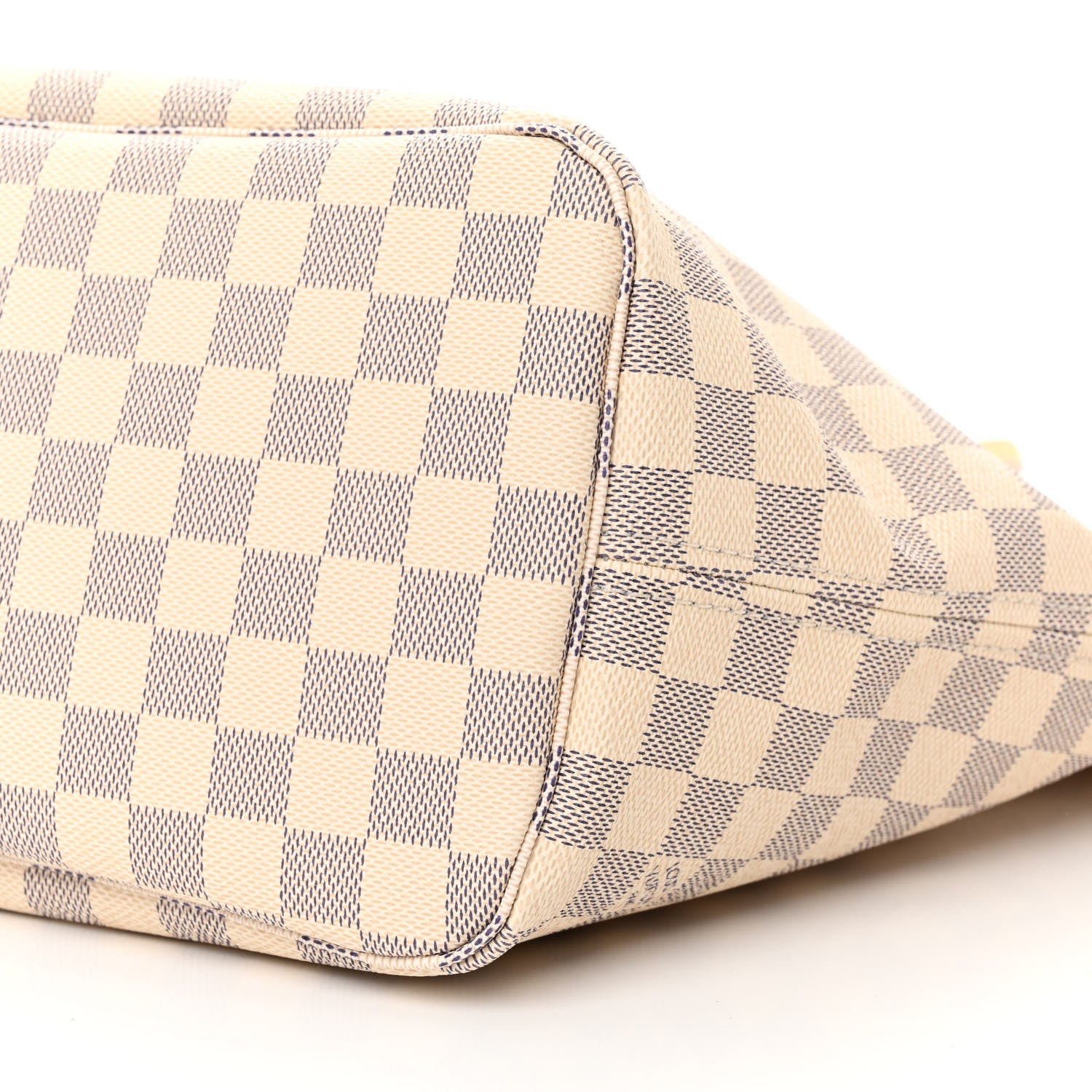 Louis Vuitton Damier Azur Neo Neverfull MM Rose Ballerine 10 of 11