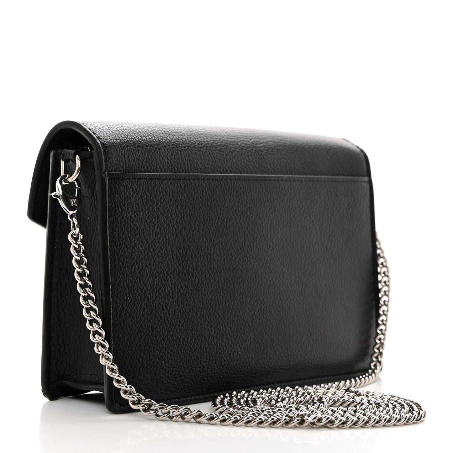 Soft Calfskin My Lockme Pochette Black