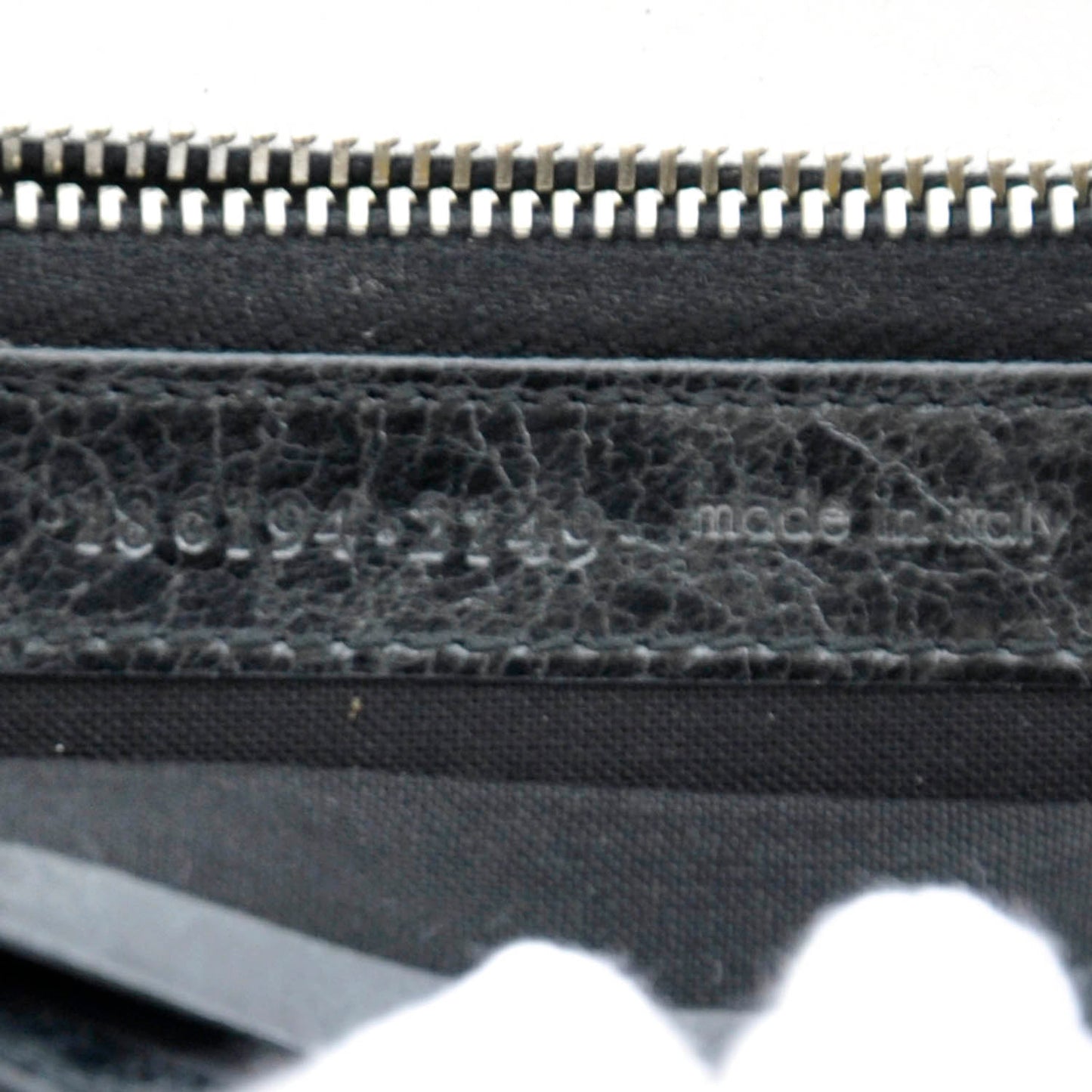 Agneau Giant Money Wallet Black