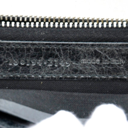 Balenciaga Agneau Giant Money Wallet Black 7 of 7