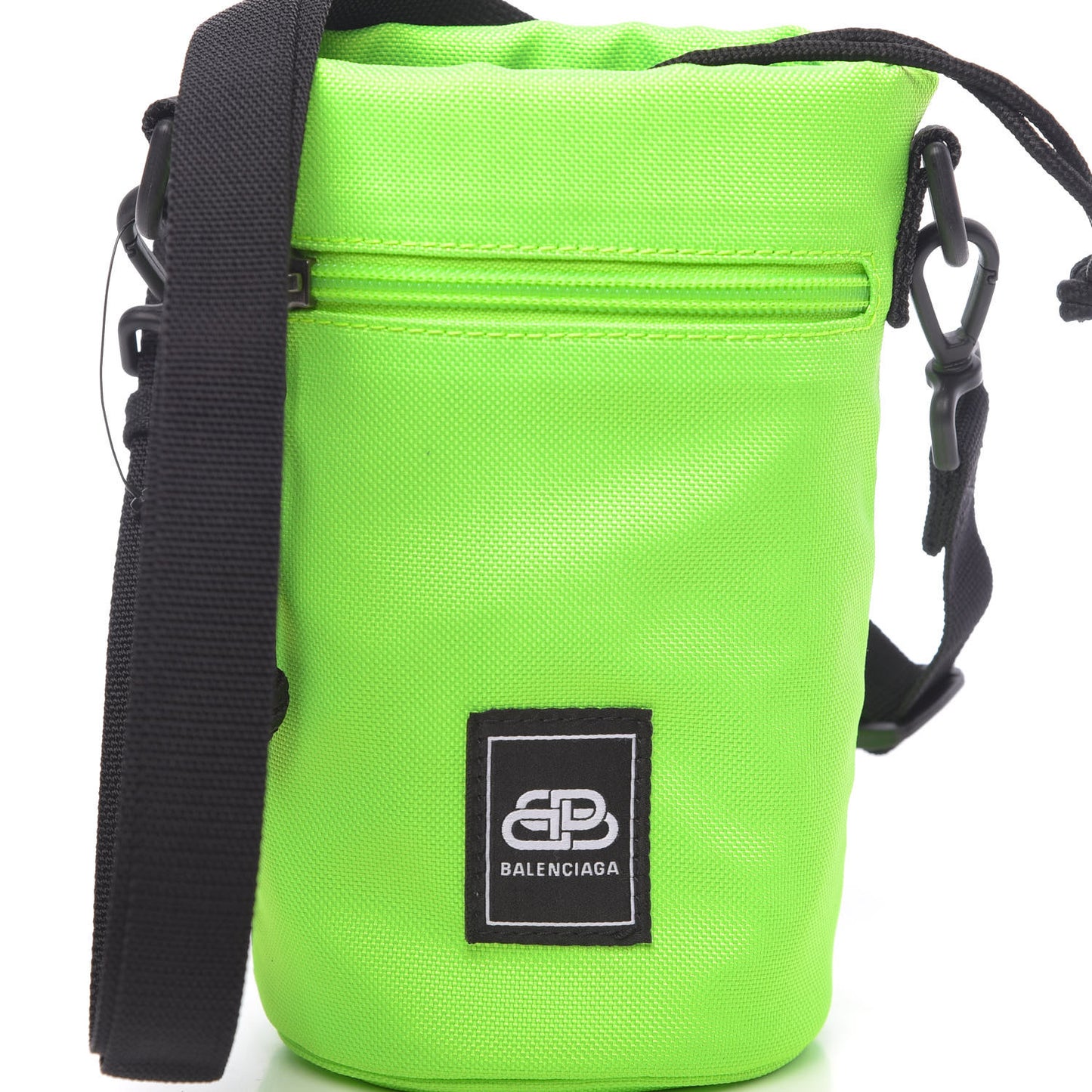Sustainable Casual Nylon Sharp Weekend Bottle Holder Light Fluo Green