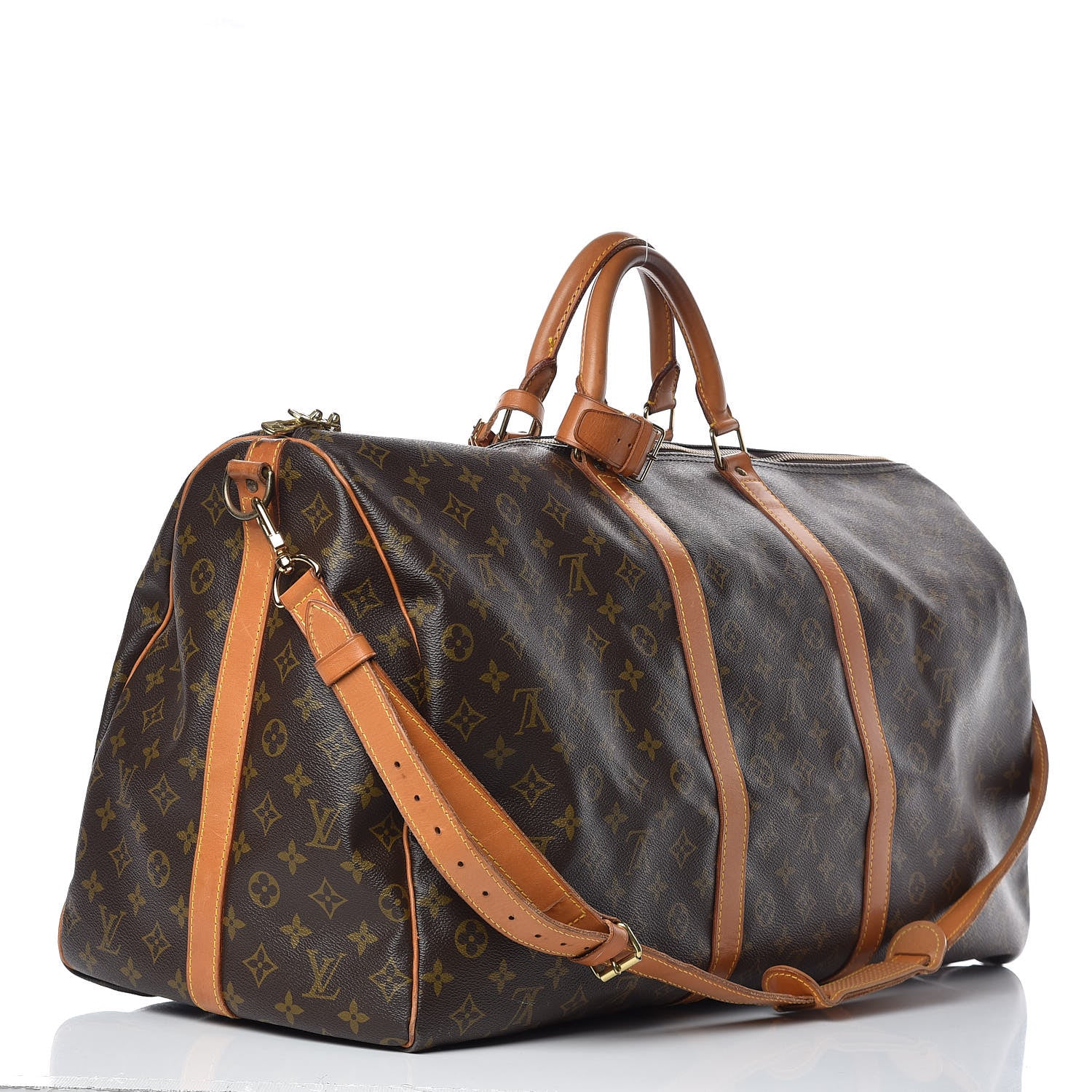 Louis Vuitton Monogram Keepall Bandouliere 60 4 of 19