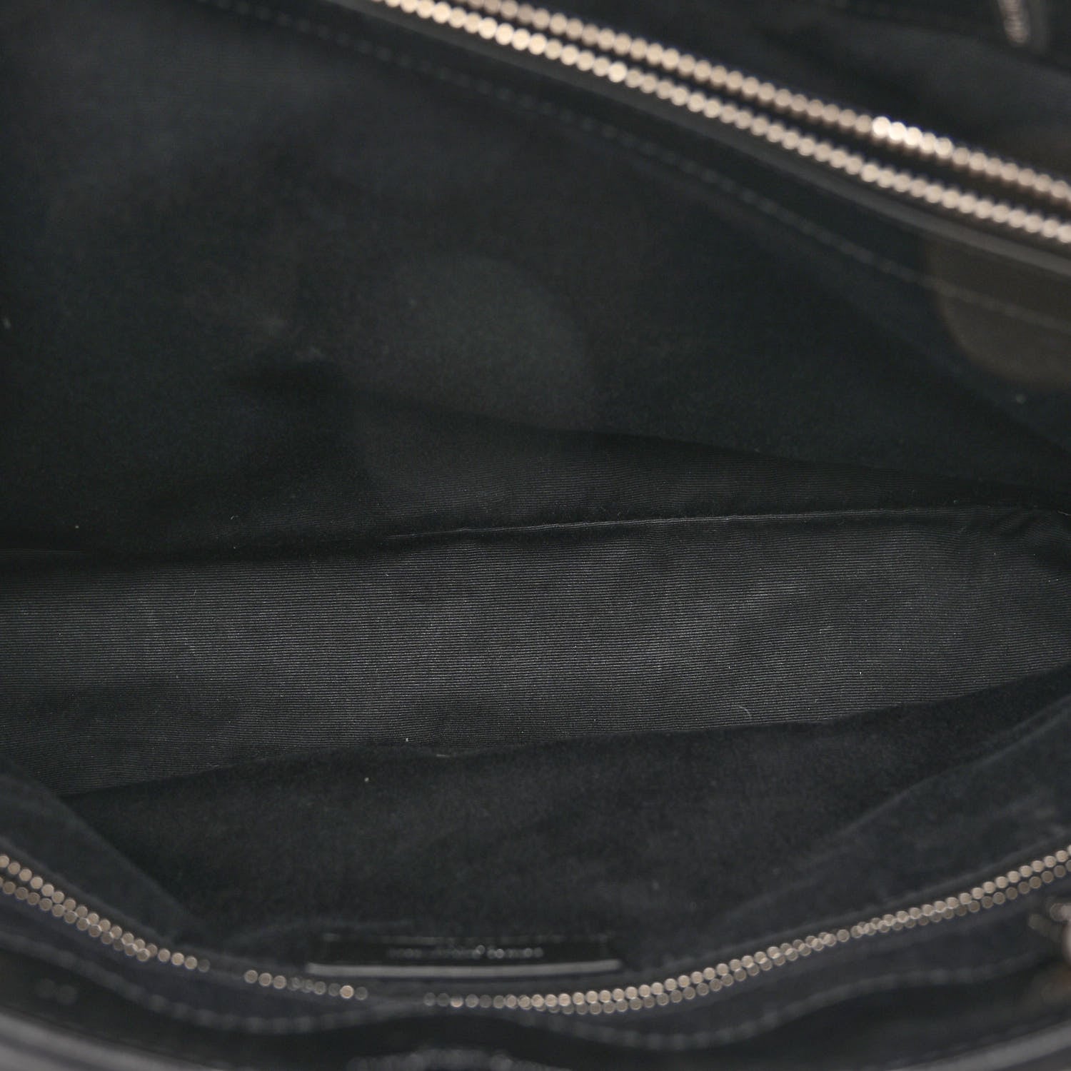 Saint Laurent Calfskin Y Quilted Monogram Large Loulou Shopper Black 6 of 10