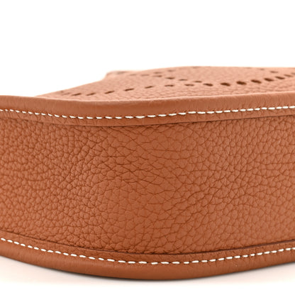 Hermes Taurillon Clemence Evelyne TPM Gold 10 of 10