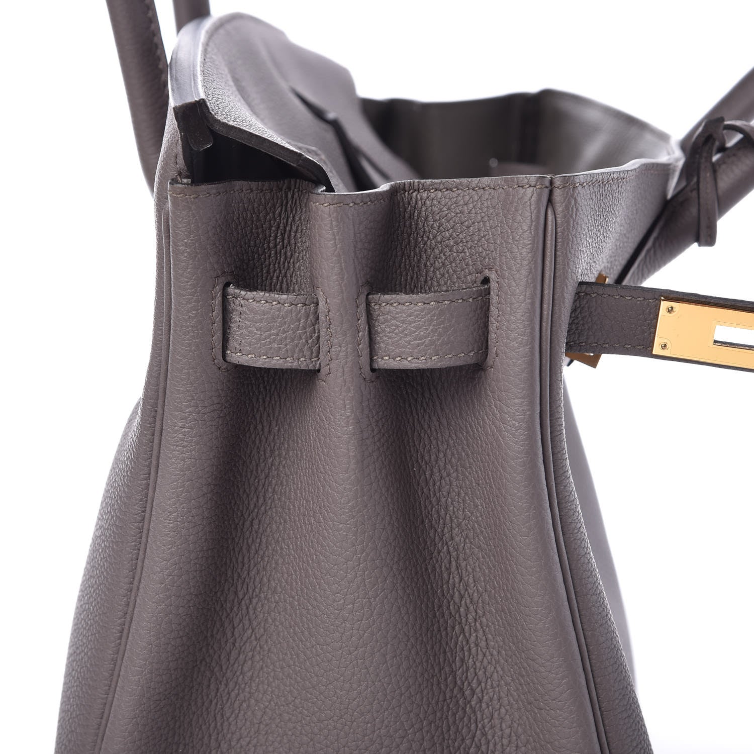 Hermes Togo Birkin 30 Etain 36 of 39
