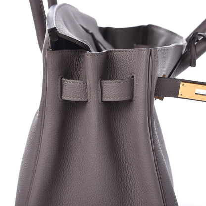 Hermes Togo Birkin 30 Etain 36 of 39