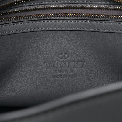 Valentino Garavani Grained Calfskin Small To Be Cool Tote Grigio Perla 5 of 12